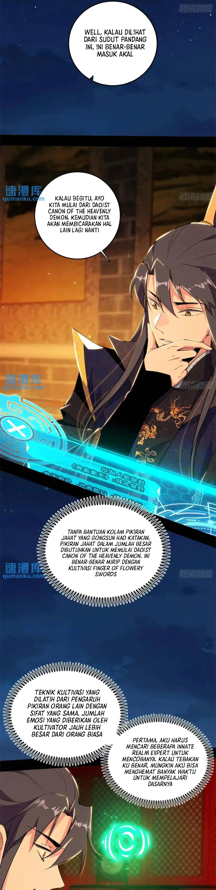 I’m An Evil God Chapter 423 Bahasa Indonesia